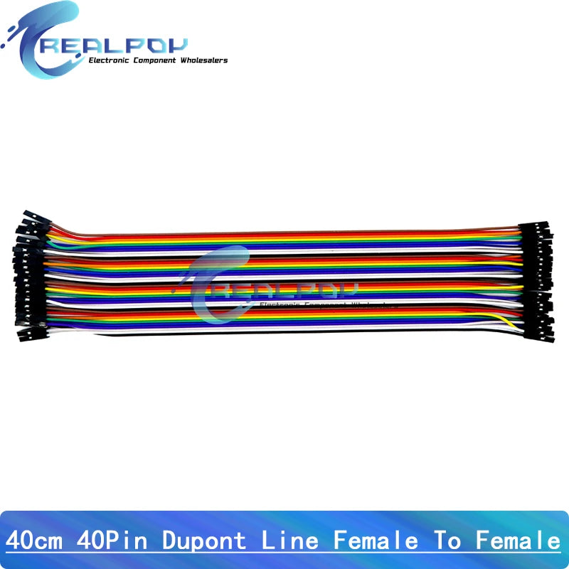 40PIN Dupont Line Male To Male Female To Female Male To Female Jumper Wire Cable 10cm 15cm 20cm 30cm 40cm for Arduino DIY KIT