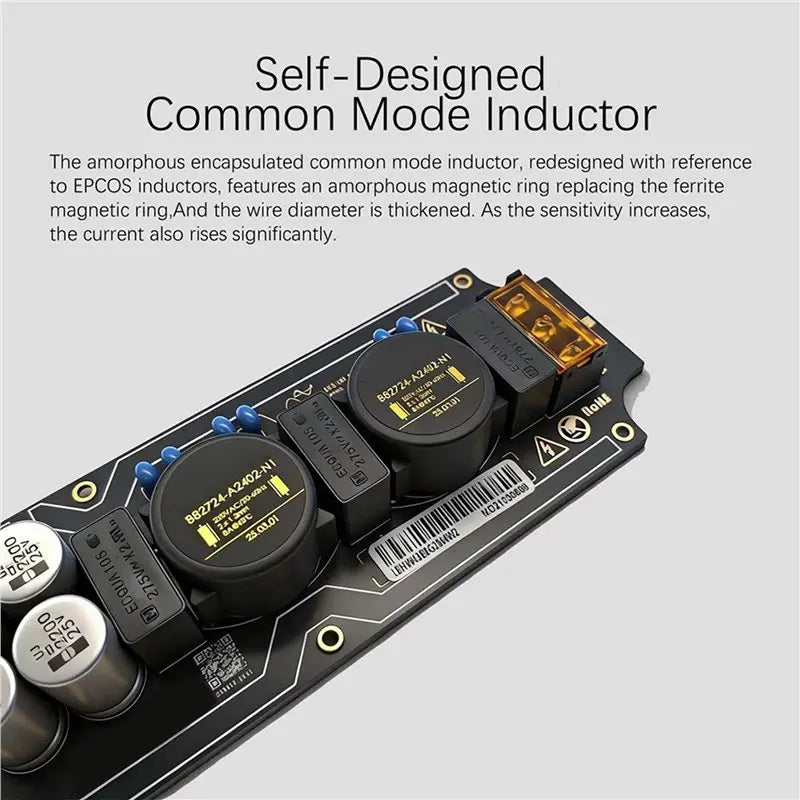 New HIFI Audio Power EMI Filter Module AC Power Filter Anti-Lightning Audio DIY