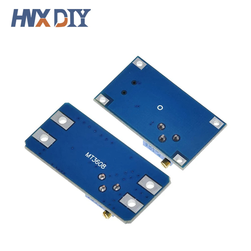 1-10pcs MT3608 DC-DC Adjustable Boost Module 2A Boost Plate Step Up Module with MICRO USB 2V-24V to 5V 9V 12V 28V