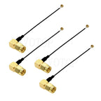 10PCS RF1.13 Cable Connector SMA Male/Female to u.FL/IPX-1 Male Plug WIFI Antenna Jumper RG113 Pigtail for Electronics