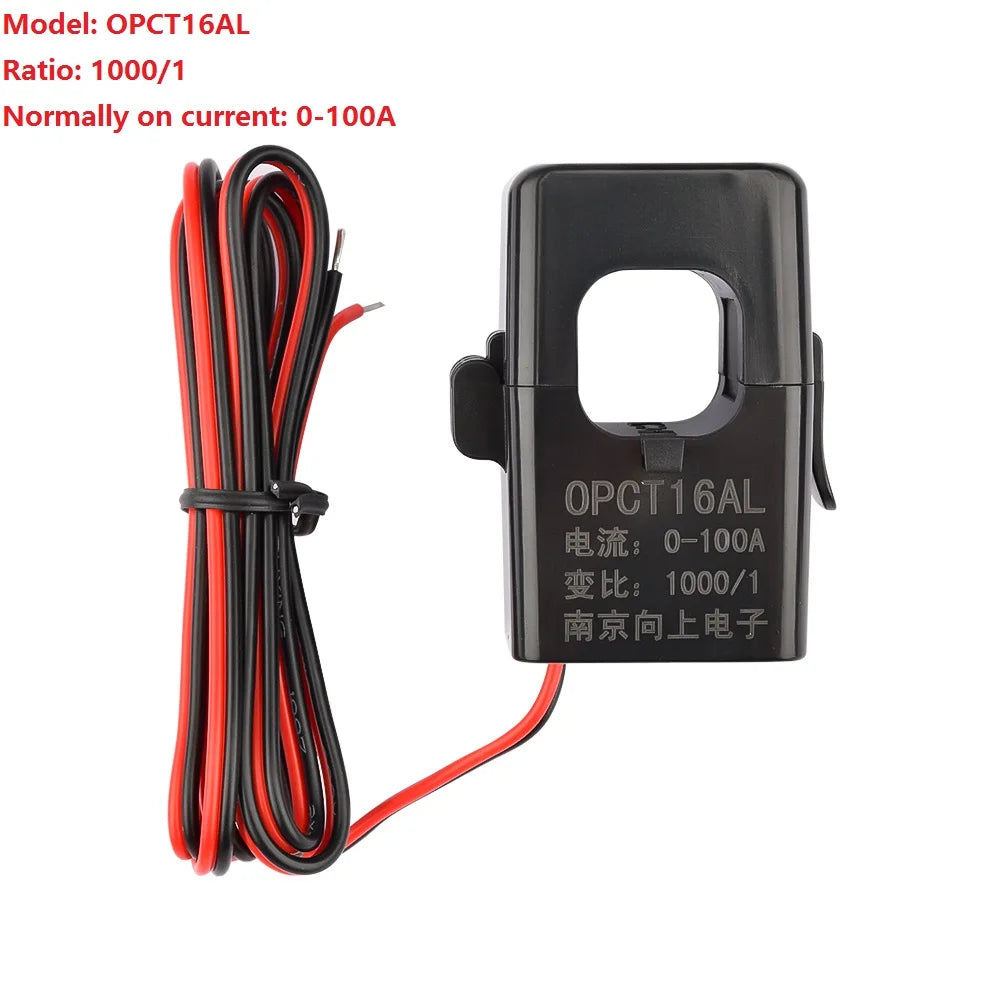 High Frequency Split Core Current Transformer OPCT16AL 1000/1 2000/1 3000/1 4000/1 5000/1 AC CT Clamp on Current Transformer