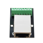 1PCS RJ45 Single/Double Female Adapter Board Turns the 2.54/3.5-Pitch Terminal to the 8P Network Adapter