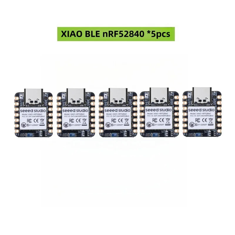 Seeed Studio XIAO BLE nRF52840 Wireless Seeeduino Arduino Development Board CircuitPython Micropython Bluetooth5.4 with Antenna