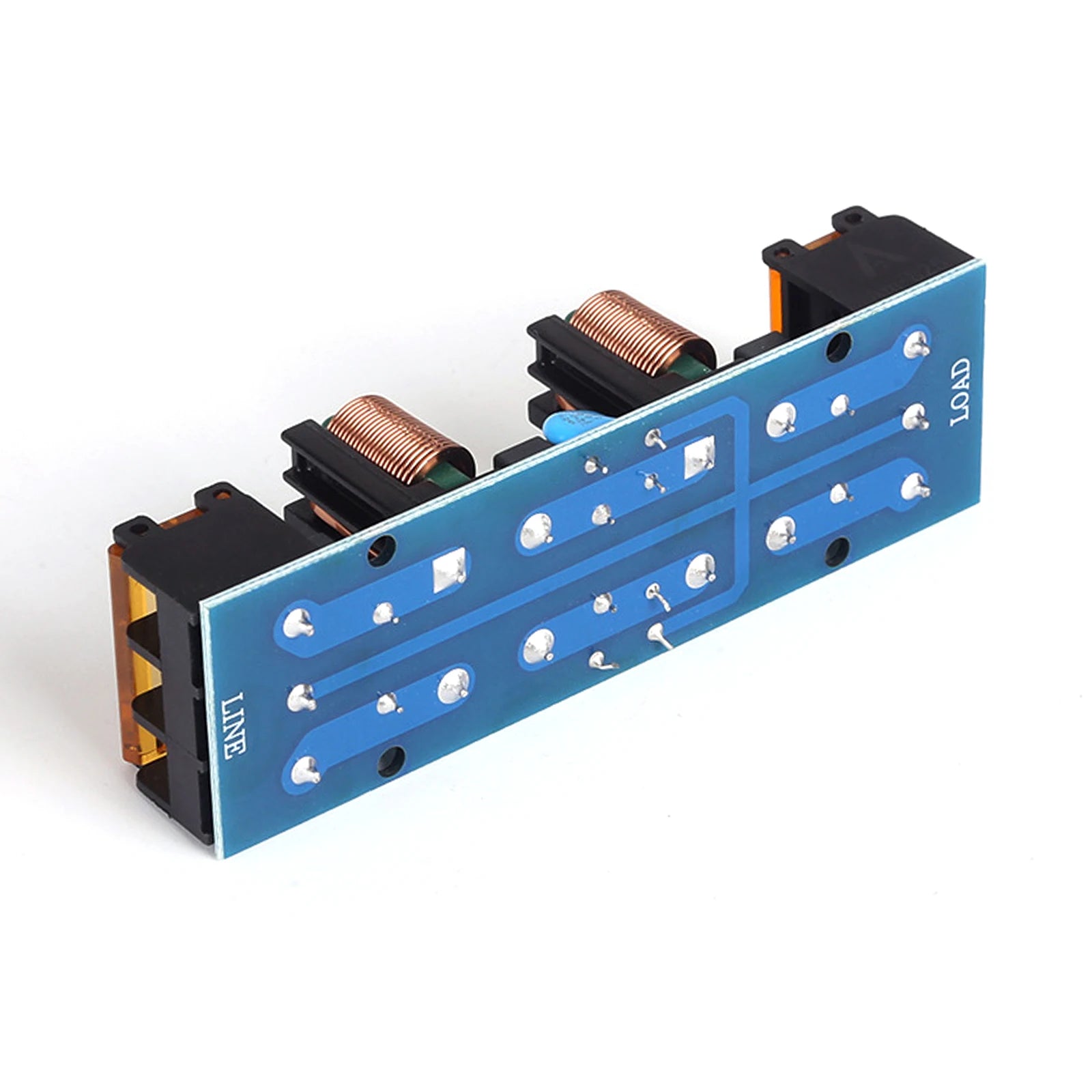 25A EMI Filter AC Power Line Noise Suppressor 50/60Hz Audio Equipment Power Purifier PCB Dual-Stage Common Differential Mode