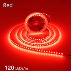 2835 5M 300 600 1200LEDs LED Strip DC12V 24V 120LEDs/m Home Waterproof IP65 Lamp Strip  Flexible And Cuttable Soft Lamp Bar