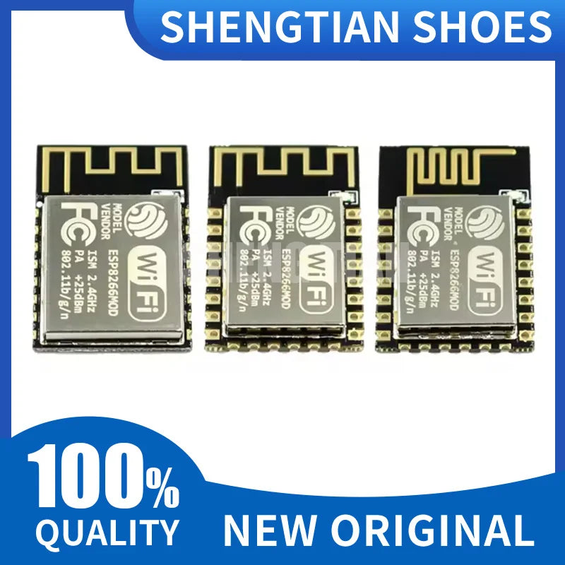1PCS ESP8266 Serial To WIFI Module ESP-12S ESP-12F ESP-12E Industrial Grade Wireless Module ESP-12 ESP 8266 IOT