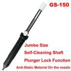 Japan GOOT GS Desoldering Pump Large Medium Small Sizes Self-Cleaning Anti-Static Manual Solder Sucker Light Strong Repair Tools