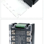 LCTC Voltage Regulator Module 380V Three Phase Solid State Relay 25A 40A 60A 100A 150A 200A SSR Fully Isolated Intelligent AC