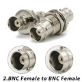 90 Degree Right angle BNC RF Coaxial Converter BNC Male Female to BNC Female with Nut Bulkhead  Adapter Wire Terminal  50 75ohm