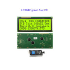 20x4 2004 Big Large Size Character  Lcd Display I2C IIC Blue White Green Size 146x62.5mm 5v LC2042 WH2004L AC204B  SBS02004A0