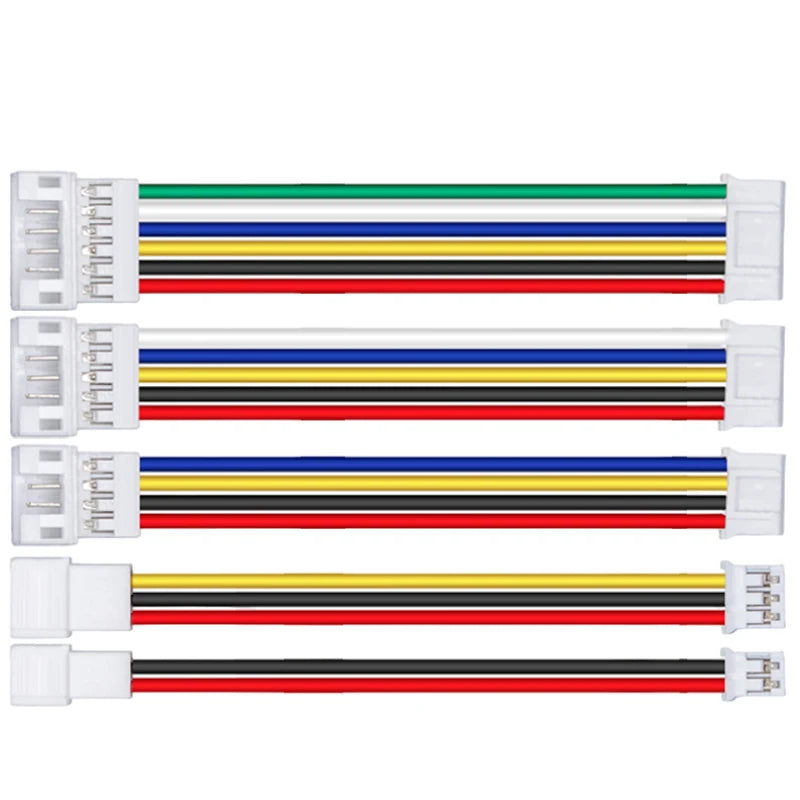 10PCS PH2.0 Extension Line 2P/3P/4P/5P/6P/7P/8P/9P/10P/12P PH2.0mm Pitch Male To Female Connector With 10/20/30cm Cable 26AWG