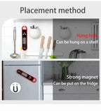 Digital Waterproof Meat Thermometer for Cooking Instant Read Food Thermometer for Grill BBQ with Accurate Temperature Display
