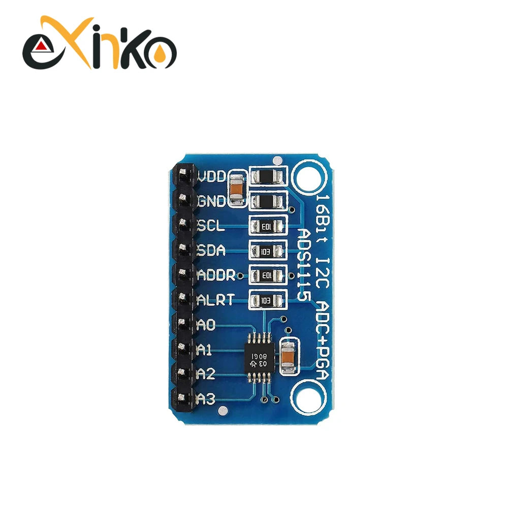 1-10pcs ADS1115 ADC ultra-compact 16-precision ADC Module development board