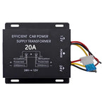 24V to 12V Step-Down Converter High-Power Truck Image Modification Navigation Vehicle Transformer Power Supply