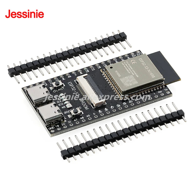 ESP32S3 ESP32-S3 N16R8 CAM Development Board WiFi Ble Wireless 2.4G Wi-Fi Module OV2640/OV5640 Camera