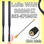 LoRa Wan Gooseneck Antenna 840MHz 863-870MHz 868MHz 869MHz 868-915MHz Meshtastic High Efficiency Antenna SMA Connector