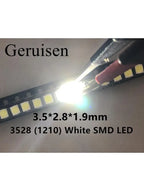 100pcs 3528 1210 5050 5730 1206 0603 0805 0402 LED SMD light emitting diode white red blue green yellow orange Kit 5colour