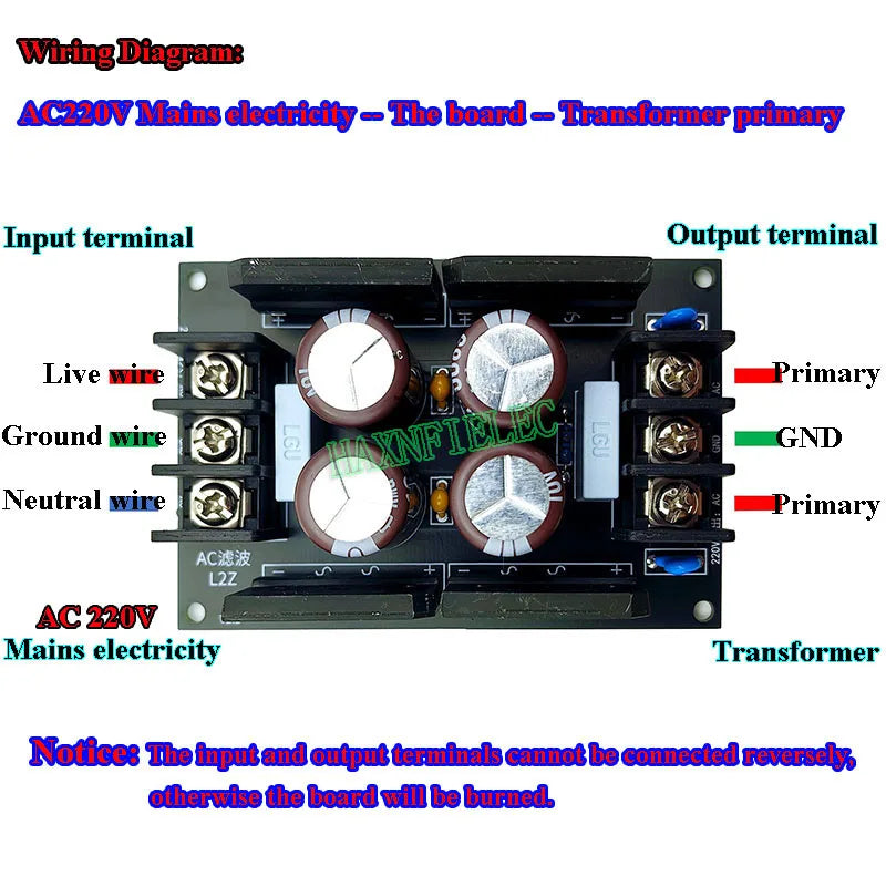 Transformer Filter, AC Power Purification, Eliminate Cow Vibration, Isolate Mains DC, Anti-interference, Power Filter