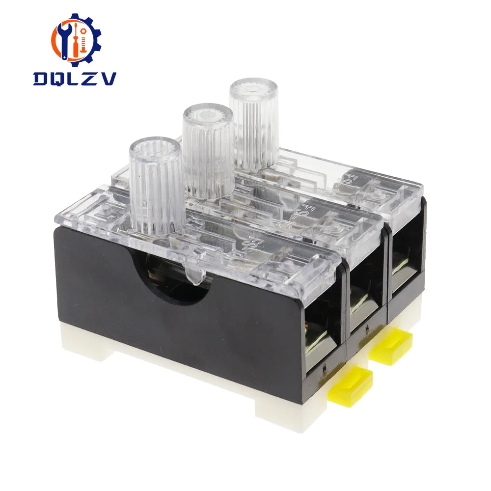1PCS 6X30mm Glass Fuse Holder FS-101 Din Rail Mount Single Pole 6*30 Fuse Casing 0.5A ~ 30A