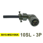 MIL-C 5015 Military Specification Connectors 10SL-3 10SL-4 MIL STD Plug&Socket MS3102A MS3106A MS3108A Circular Connector