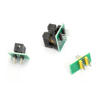 CH341A USB Programmer SOP8 Test Clip 1.8V Adapter SOP8 to DIP8 Converter Module Adapter Socket Converter Module USB Programmer