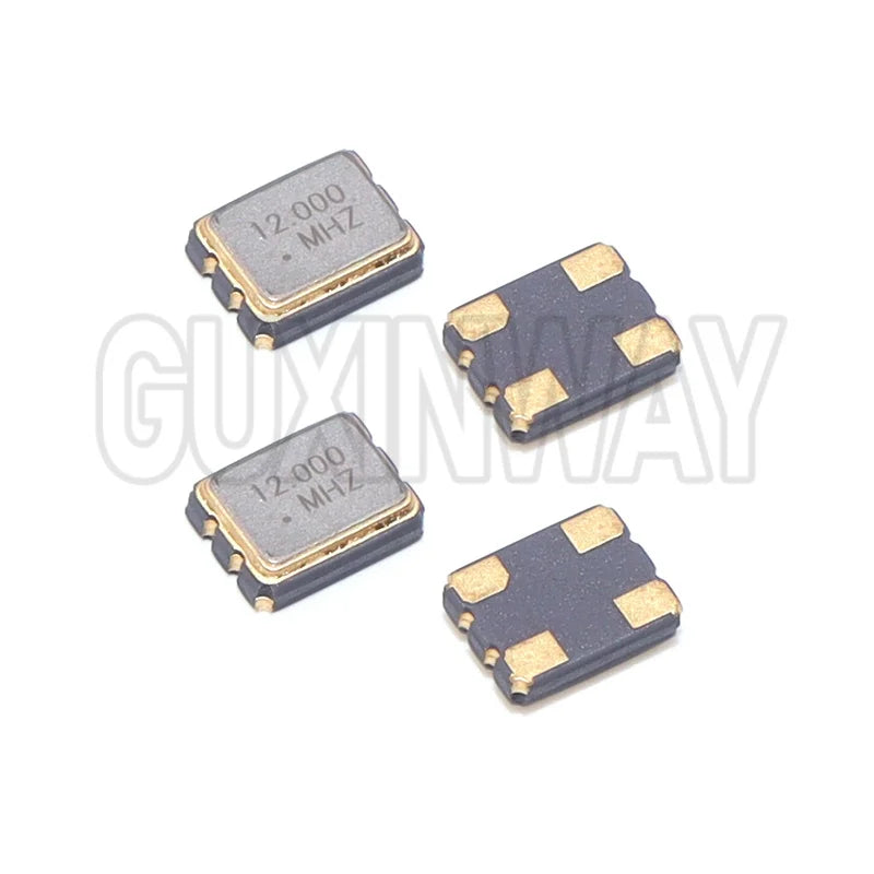 10PCS SMD 3225 SMD passive quartz crystal oscillator 8Mhz 10Mhz 12Mhz 16Mhz 20Mhz 24Mhz 26Mhz 30Mhz 32Mhz 40Mhz 48Mhz 8.000Mhz