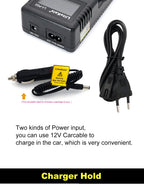 LiitoKala Lii-PD4/PD2 AC PD Charger LCD Fast Charging 4/2-Bay for 21700/18650/AA/AAA Multi-Protection Auto-Detect