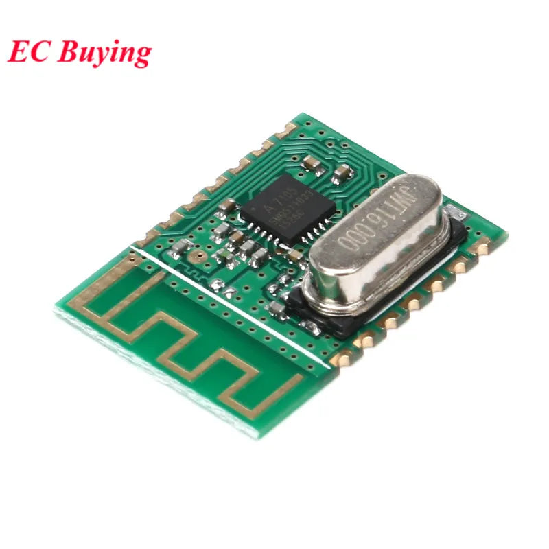 10Pcs/1pc MD7105-SY A7105 2.4G 2.4GHZ Wireless Transceiver Module 3.3V Similar CC2500 NRF24L01 500KHz Step FSK/GSK Modulation