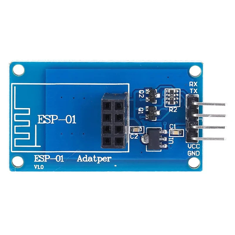 ESP8266 ESP-01 Serial WiFi Wireless Adapter Module 3.3V 5V Esp01 Breakout PCB Adapters Compatible For arduino