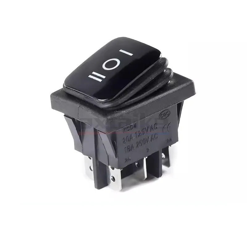 KCD2 KCD4 ON-OFF ON-OFF-0N 4/6Pin Sealed Waterproof Auto Boat Marine Rocker Switch With Black Red Green LED 16A 125V 20A 250V AC