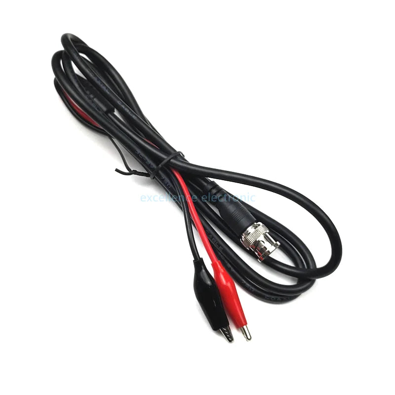 BNC Q9 Male Plug to Dual Hook Clip Alligator Clip 4MM Banana Plug Oscilloscope Test Probe 75ohm BNC to BNC RCA Cables Connector