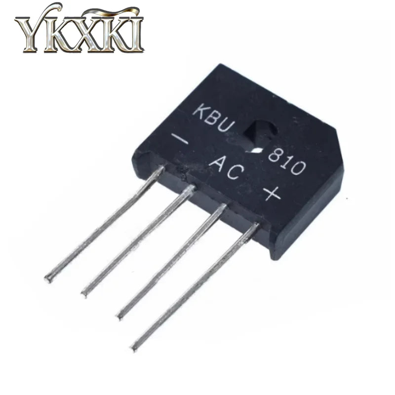 5PCS KBU606 KBU808 KBU810 KBU1010 Diode bridge rectifiers diodes 6A 8A 10A 600V 800V 1000V KBU power rectifier diode