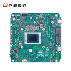 Piesia OEM AMD 7940HS 8845HS 7840HS 7735U 7535U Nuc PC Mainboard 2*DDR5 2 Lan 2*H-D/Type-C X86 Industrial Robot Motherboard