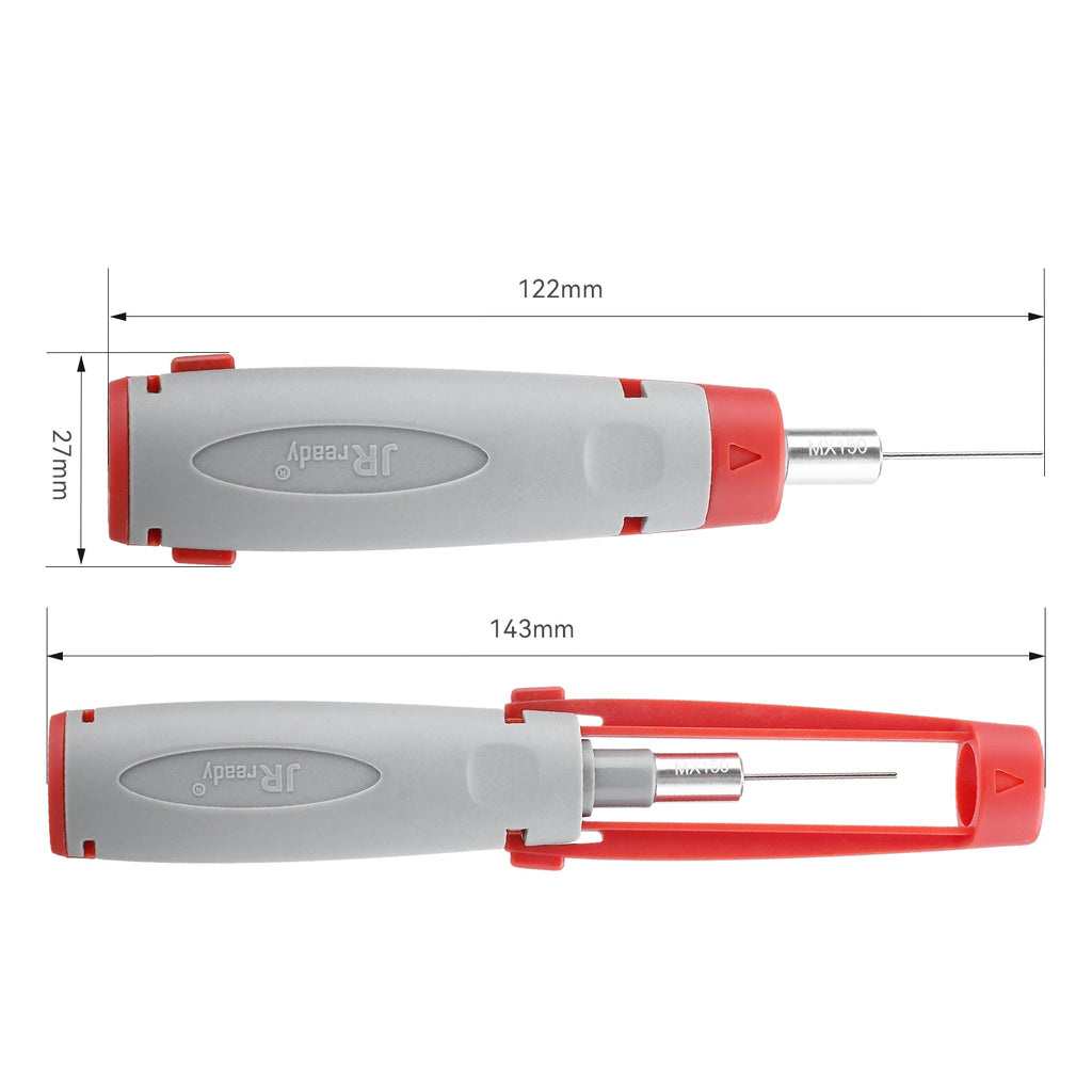 JRready JRconDRK Series Terminal Extraction Tool For Molex MX150L, MX150 motor terminal blocks and TE AMP, CPC series connectors
