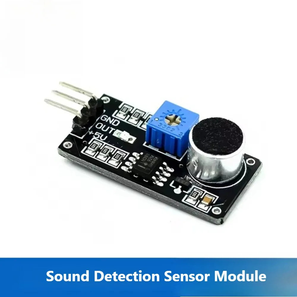 Mic Sound Detection Sensor Module for Smart Car Arduino Raspberry Pi Clap Switch High Sensitivity DIY Home Automation Project