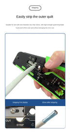 RJ45 CAT5 CAT6 CAT6A CAT7 Crimper Crimping Hand Tools Network Clip Networking Stripper RG45 Ethernet Cable Crimp Clamp Tongs Cut