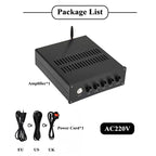Hifi Dual TPA3255 High Power Dightal Audio Amplifier Bluetooth 5.1 PCM5102 Independent Decoding 2.1Home Desktop Amp 300W×2+600W