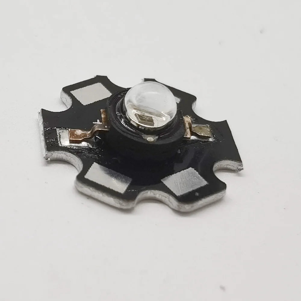 5pcs 3W Infrared IR High Power LEDs Emitter CCTV Camera IR Diode for Security Black LEDs 850nm 940nm 3W 700mA
