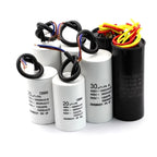 CBB60 Capacitor 450V AC Motor Run Capacitors 3/4/5/6/8/10/12/14/15/16/18/20/30/35/40/50/60/70UF for Washing Machine, Water Pump