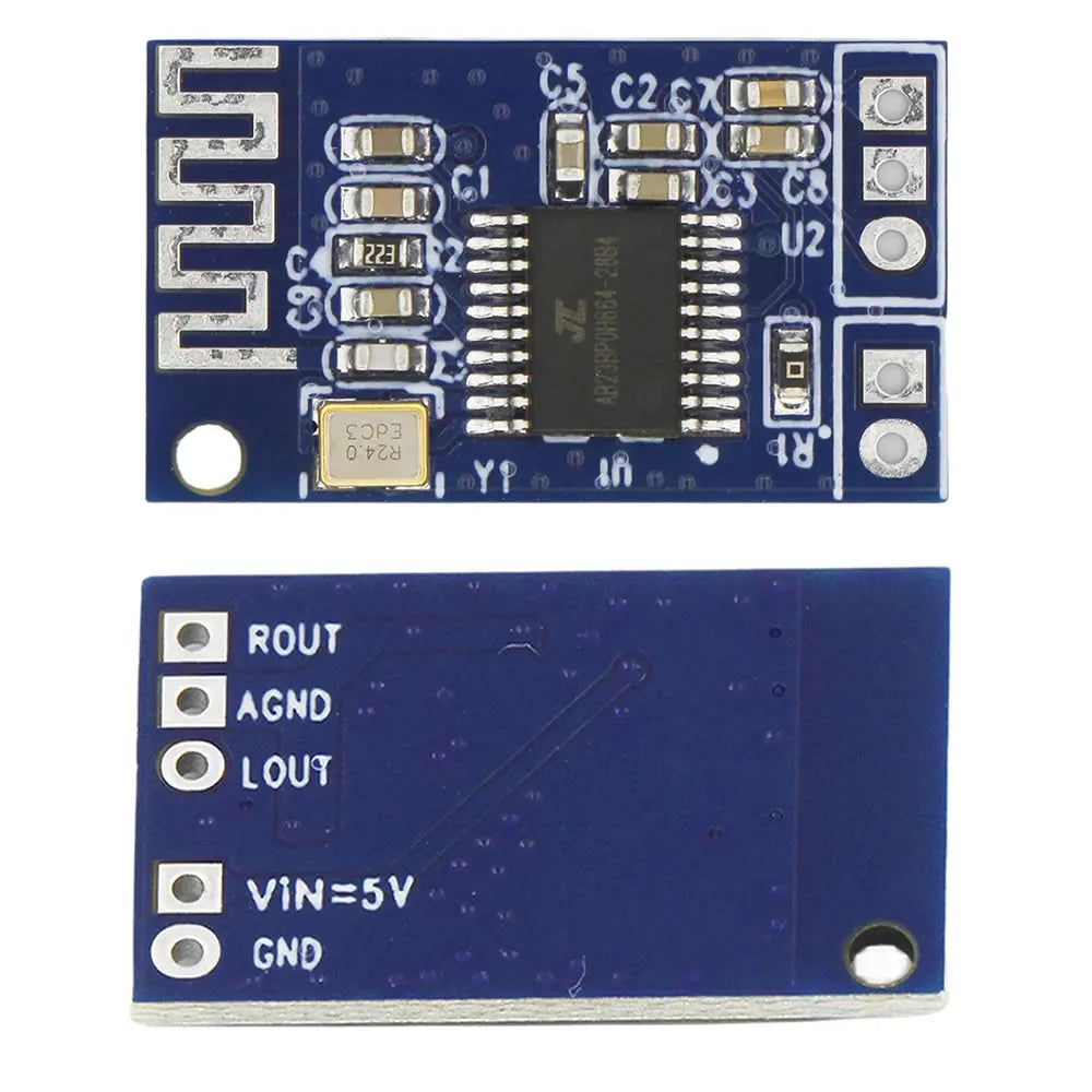 CA-6928 Bluetooth Audio Module 3.3V-6V Audio Digital Power Amplifier Module Board LED Power Bluetooth Speaker Aplifier Module