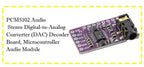 CT7601PR/CT7601CR/CT7601SR up to 32-bit/768K/DSD512 PCM5102 Audio Stereo Digital-to-Analog Converter (DAC) Decoder Board