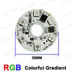 LED Light Panel 5V Color RGB Colorful Gradient Light Source Infrared 24-Key Wireless Remote Control Switch Nn/Off Control/Touch