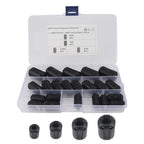 22Pcs Clip On Ferrite 3.5mm/5mm/7mm/9mm Cable Connector Clamp Anti-Jamming Toroidal Clip-on Clamp RFI EMI Noise Magnetic Filter