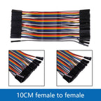 3.3V/5V MB-102 Breadboard power module+ 400 830 points Solderless Prototype Bread board kit +65 Flexible jumper wire