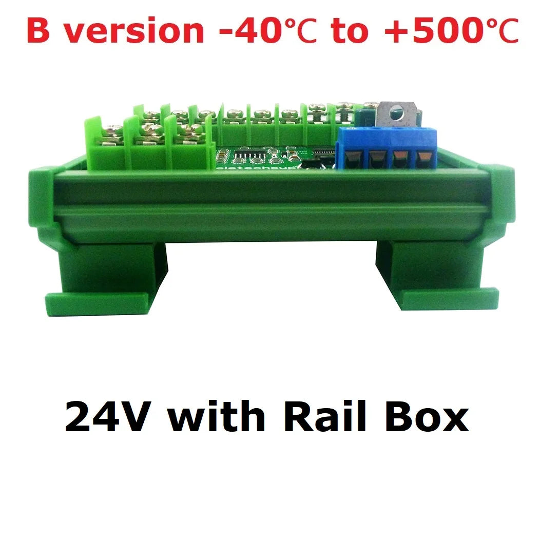4ch 500 Celsius PT100 Thermocouple RTD Temperature Sensor RS485 Temperature Sensor Module Modbus RTU Board Paperless Recorder