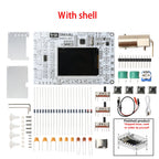 DSO183 Microcontroller Kit DIY Mini LCD Digital Oscilloscope Kit Electronic Welding Training Production Parts 0-500KHz Type C
