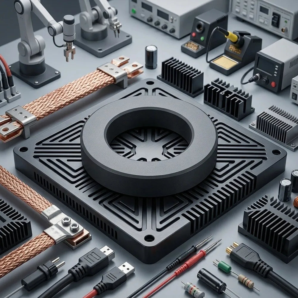 High Frequency Toroidal Core Compatible with 10kHz to 500kHz Circuits for Inductor Design in Welding For Inverters