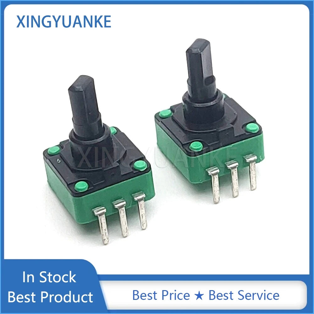 2PCS R0909N B5K Vertical Single Potentiometer 60 80 90 220 240 Degrees B502 5-Pin Handle Length 10MM