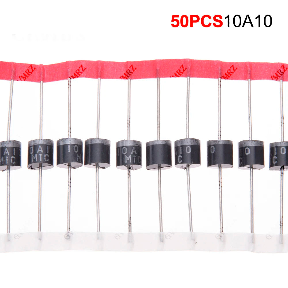 Rectifier Diode Mixed Kit 6A10 10A10 20A10 DB3 RL207 Electronic Components MUR4100E 10SQ045 20A10 130mil