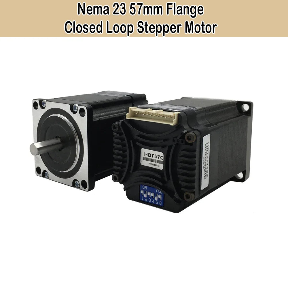 Closed Loop Integrated Stepper Motor Nema17 42mm/Nema23 57mm DC24V 2 Phase Stepper Motor Drive All-In-One Easy Servo Motor
